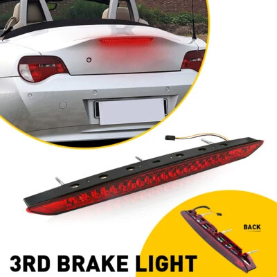 Tercera luz de freno LED 3RD roja para BMW Z4 E85 2003 2004 2005 2006 2007 2008 Foto 1 de 4