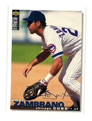 1995 Collector's Choice #207 Eddie Zambrano Chicago Cubs - Image 1 of 2