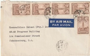 CANADA: Airmail cover Toronto to South Africa 1946. - Picture 1 of 1