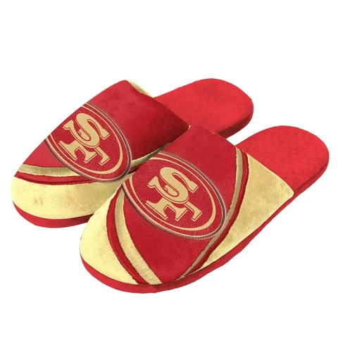 San Francisco 49ers NFL Men's 2019 Slide Slippers-Tonal New Cover
