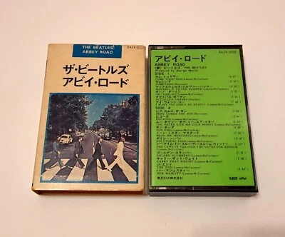 THE BEATLES ABBEY ROAD cassette STEREO EMI EAZX-3008 Japan Used - Image 1 of 2