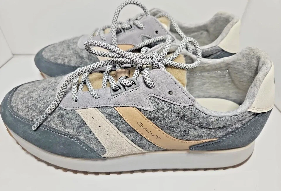 New W/o Tag GANT Bevinda Women's Shoes Snickers  Gray US8.5, EUR 40 Designer Foto 1 de 4