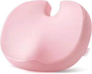 Pink Ergonomic Seat Cushion, Wider Memory Foam Chair Cushion for Office & Home - Picture 1 of 12