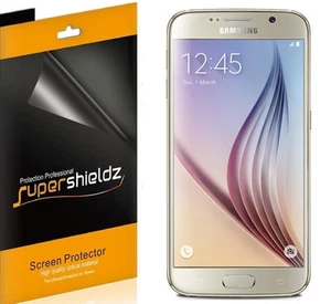 6X Supershieldz Clear Screen Protector Shield Saver for Samsung Galaxy S6 - Picture 1 of 3