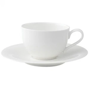 Villeroy & Boch 6 Tazze Caffè lungo+Piatto New Cottage Basic Bianco Rivenditore - Imagen 1 de 1