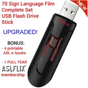 USB Flash Drive Stick: 70 ASL Film Complete Set - Picture 1 of 2
