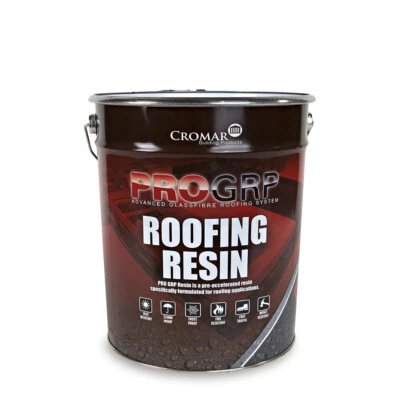 CROMAR PRO GRP ROOFING RESIN ADVANCED GALSSFIBRE ROOFING SYSTEM 10KG & 20KG