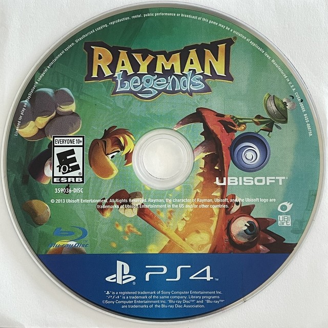 Jogo Rayman Legends PS4 Blu-ray