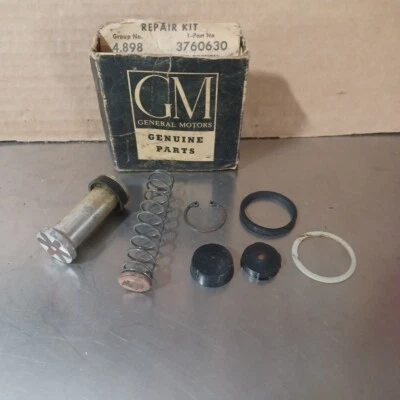 GM Cadillac Chevrolet Pontiac 1959-1964 NOS kit de cilindro maestro 3760630 Foto 1 de 4