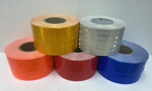 Reflektierende 3M Prismatic Hi Intensity Viz EC104 Typ Rollen 50mm x 50mtr Rollen - Bild 1 von 24
