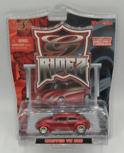 Maisto G Ridez Chopped Volkswagen VW Bug, Red, 1:64, NIB - Picture 1 of 5