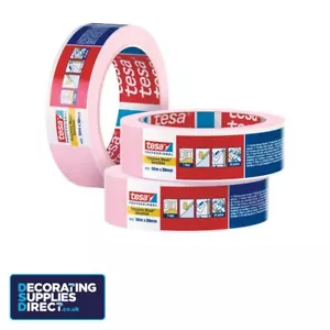 Tesa 4333 Precision Sensitive Masking Tape Low Tack 14 Days ( 25 / 38 / 50mm ) - Picture 1 of 9