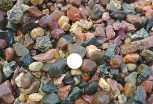  10 Pfund natürliches Rubinrot. Aquarium Kies, Farbsteine. Kostenloser Versand - Bild 1 von 2