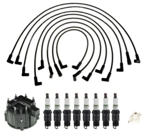 ACDelco Ignition Kit Distributor Rotor Cap Wire & Spark Plugs for GMC Chevrolet - Picture 1 of 1