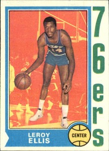 1974-75 Topps #111 Leroy Ellis 76ERS NM G27141 - NM