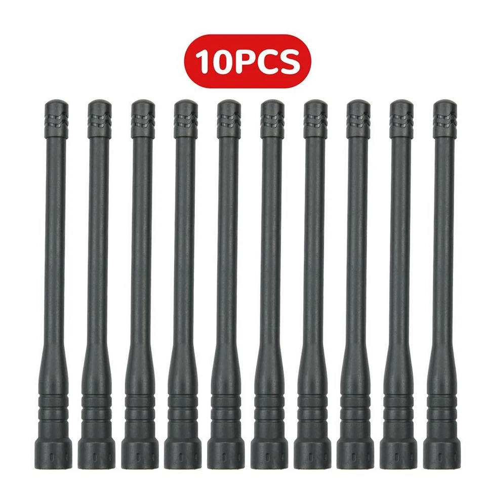 Antena telescópica universal 10 peças SMA-Macho UHF para rádio portátil Kenwood Yaesu - Imagem 1 de 4