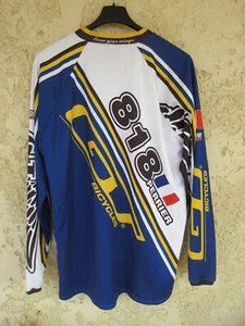 Julian PERRIER BMX jersey n°818 St Etienne shirt made in USA jersey France M - Picture 1 of 5