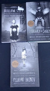 Miss Peregrine's Home For Peculiar Children Ransom Riggs HC & PB Book Lot Set 3 - Bild 1 von 3