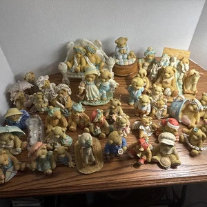Lot of 37 Cherished Teddies with Some Boxes Priscilla Hillman Enesco Collection - Picture 1 of 5
