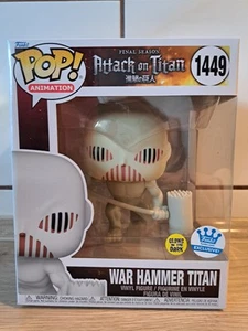 Funko Pop! Attack On Titan - War Hammer Titan #1449 Glow In The Dark 6" NEU!!! - Bild 1 von 11