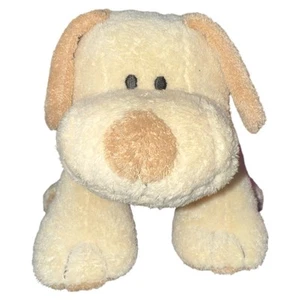 Ty Pluffies Plopper Cucciolo Cane Peluche Peluche Giocattolo Crema Abbronzante Occhi Cuciti 2002 - Foto 1 di 6