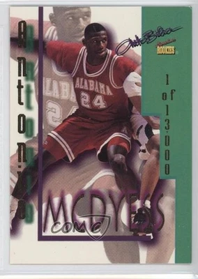1995 Signature Rookies Autobilia /13000 Antonio McDyess #2 RC - Image 1 of 2