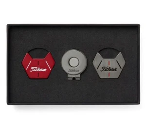 Titleist Original Jet Black Ballmarker & Clip Set - Bild 1 von 3