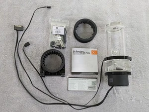 EKWB EK-Quantum Kinetic TBE 200 D5 PWM D-RGB Plexi, Pumpe + Res - Bild 1 von 5