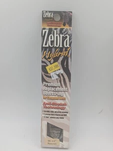 Zebra Hybrid Premium Ersatz Bogensehne 90-3/4" Reezen hellbraun/schwarz, neu - Bild 1 von 3