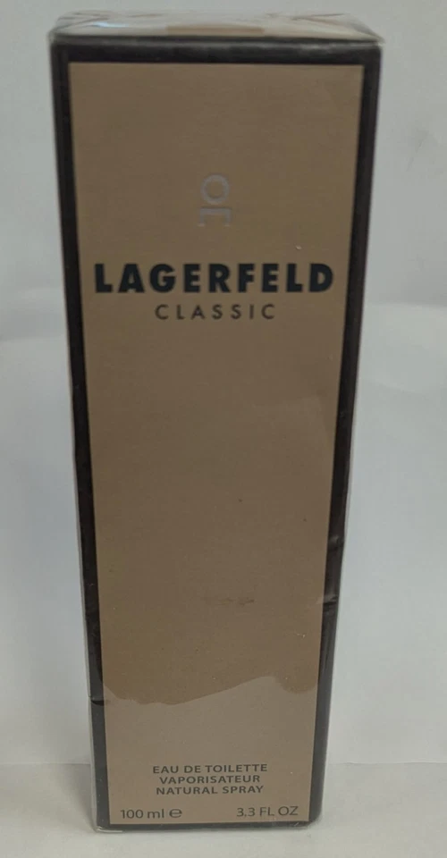 1 LAGERFELD CLASSIC PARA HOMBRE EAU DE TOILETTE SPRAY 3,3 FL OZ NUEVO EN CAJA SELLADA Foto 1 de 3