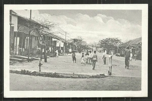 Balikpapan Passar Market Klandasan Borneo Kalimantan Indonesia 1920s - Bild 1 von 1