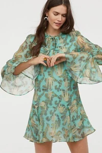 H&M Conscious exclusive Kollektion, sehr apart, Neu mit Etikett Gr. 34, Seide - Bild 1 von 10