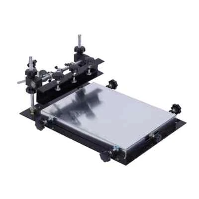 32x22CM Manual Silk Screen Station Adjustable Solder Paste Printer SMT Printing - Image 1 of 4