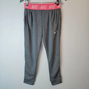 Nike Girls Dri-Fit Training Lightweight Sweats Pant Gray Joggers, Large, NWT - Picture 1 of 9