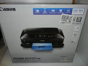 New no warranty Canon Pixma MG6320 All-In-One Inkjet color Printer aio 6320 ink - Picture 1 of 9