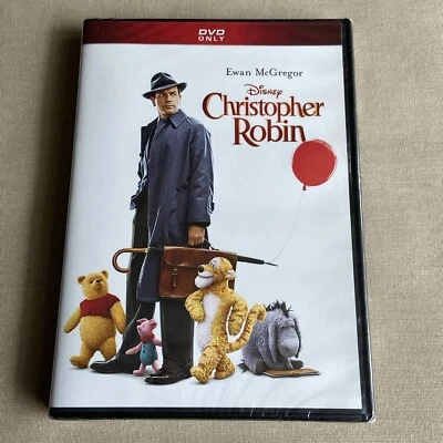 Christopher Robin (DVD NEW 2018) Disney Winnie The Pooh Ewan McGregor Tigger + - Image 1 of 4