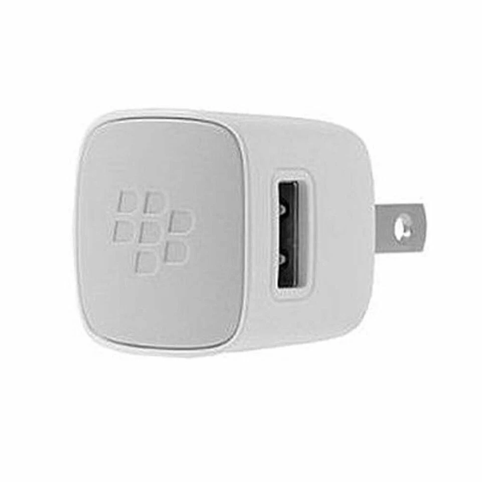 NEW Original BlackBerry RIM ASY-31295-002 White USB Wall Charger Adapter - Image 1 of 4