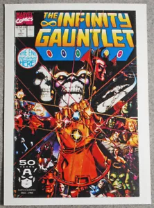 1991 Marvel 1° Copertina Serie 2 #99 Il Guanto dell'Infinito - Foto 1 di 2