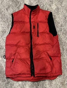 Vintage Kids Gap Puffer Vest Xxl Red - Picture 1 of 8
