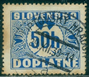 SLOVAKIA SCOTT # J6, USED, GREAT PRICE! - Picture 1 of 1