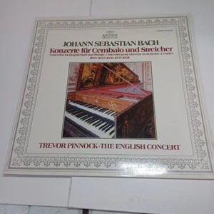 Johann Sebastian Bach Trevor Pinnock The English Concert Lp NM/NM - Picture 1 of 5