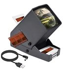 35mm Slide and Film Viewer, Negative Viewer, Desk Top LED Lighted Illuminated 