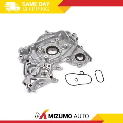 Oil Pump w/ Sensor Port Fit 92-01 Honda Prelude 2.2 & 2.3 DOHC H22A1 H22A4 H23A1 - Image 1 of 4