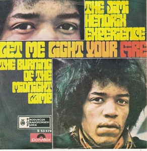 THE JIMI HENDRIX EXPERIENCE LET ME LIGHT... UNIQUE LABEL RECORD YUGOSLAVIA 7" PS - Picture 1 of 4