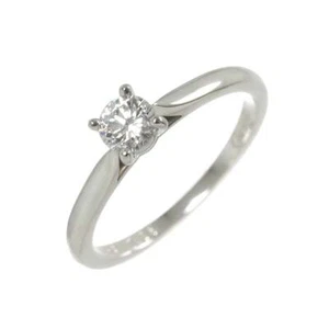Cartier Diamond 0.25ct E/VS1 Ring Pt Size48 4.5(US) 90271634 - Picture 1 of 11