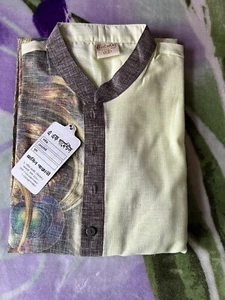 Bangladesh Men’s Panjabi Party Dress Size 40 - Picture 1 of 3
