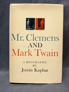 1966 Mr. Clemens and Mark Twain a Biography By Justin Kaplan - Picture 1 of 5