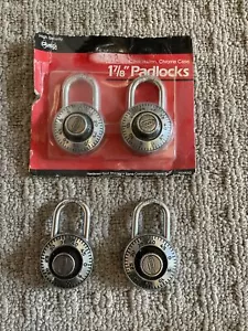 combination padlocks 1-7/8" (set Of 4) - Picture 1 of 1