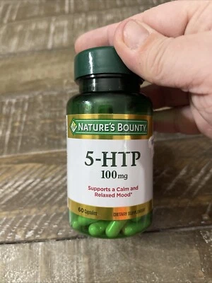 Natures Bounty 5-HTP胶囊 — 第 1/4 张图片