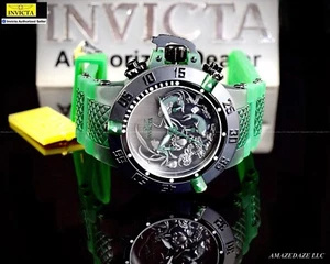 NEW Invicta Men's 50mm Subaqua Noma III KOI FISH BLACK DIAL Chronograph Watch !!